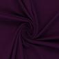 Preview: Baumwolljersey Vanessa uni in Aubergine 938, dunkles Lila, glatte Maschenware
